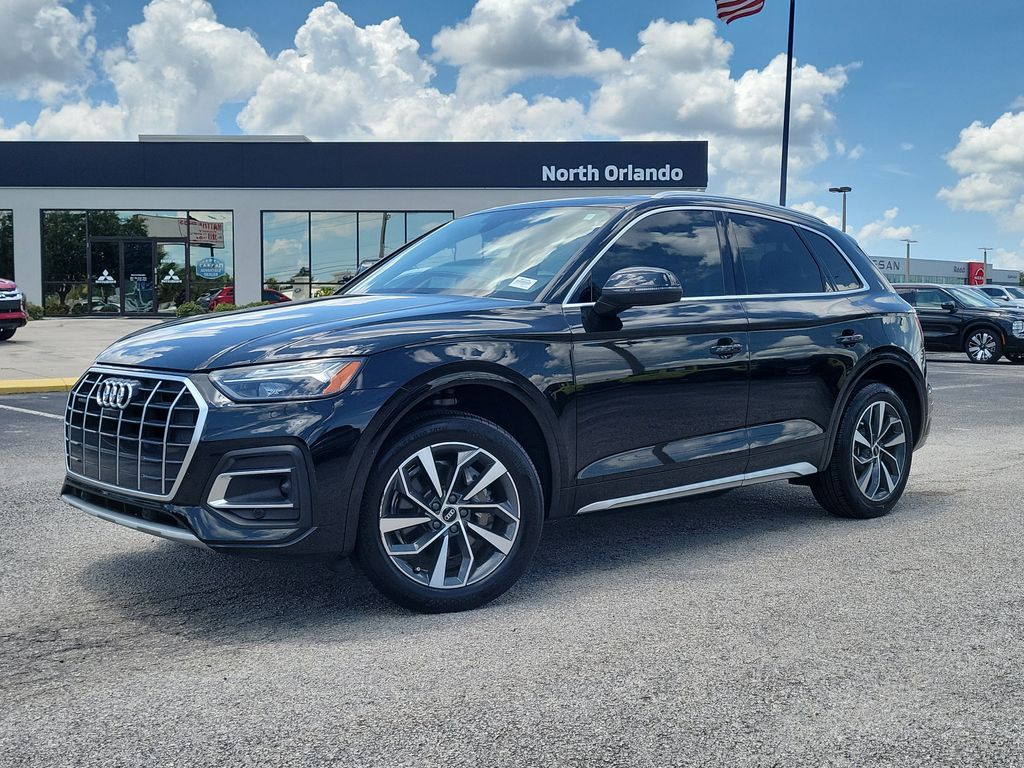 Black Metallic 2021 Audi Q5 SUV / Crossover All-Wheel Drive 7-Speed Automatic