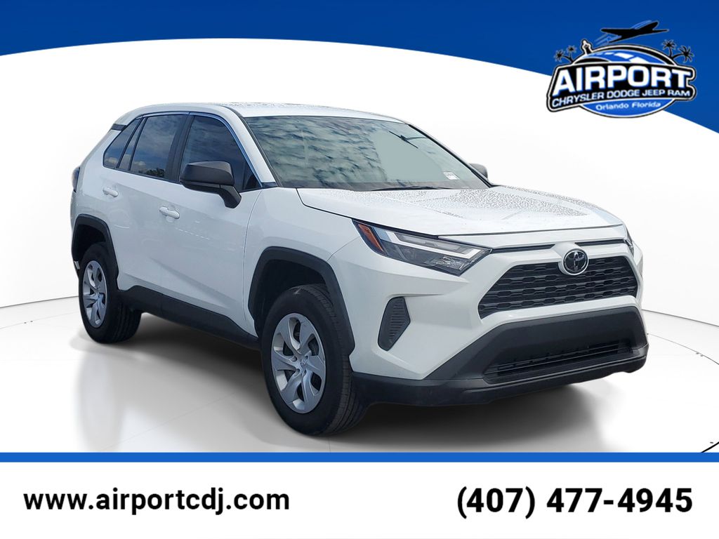 Ice 2025 Toyota RAV4 LE AWD SUV / Crossover All-Wheel Drive 8-Speed Automatic