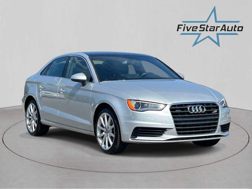 Ice Silver Metallic 2015 Audi A3 Sedan All-Wheel Drive 6-Speed Automatic