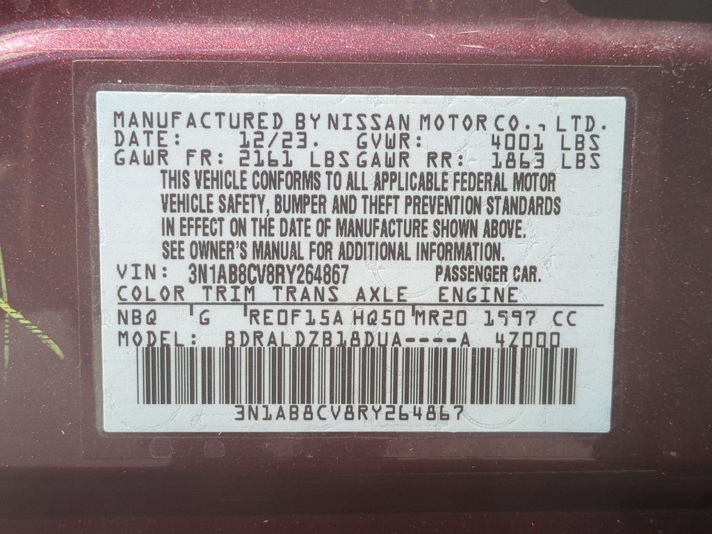 2024 Nissan Sentra SV
