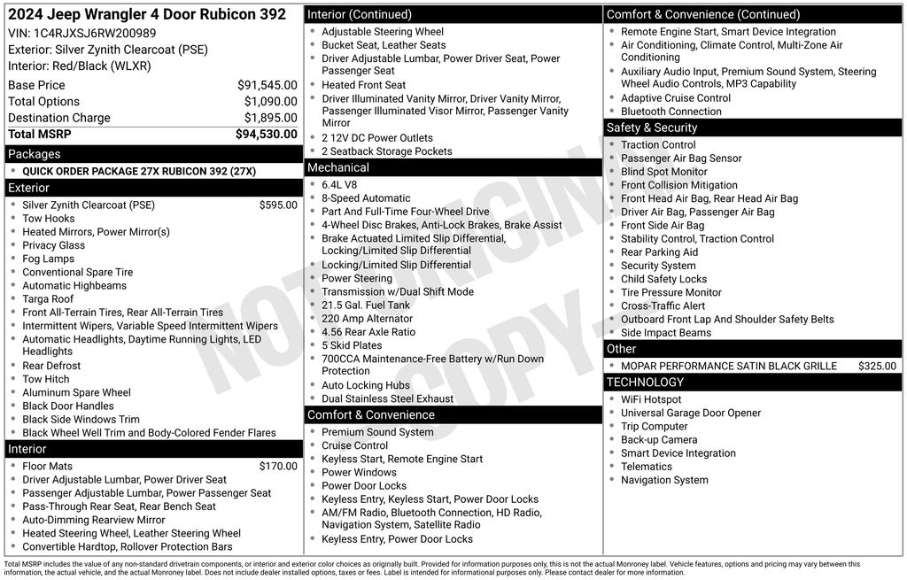 Used 2024 Jeep Wrangler SUV