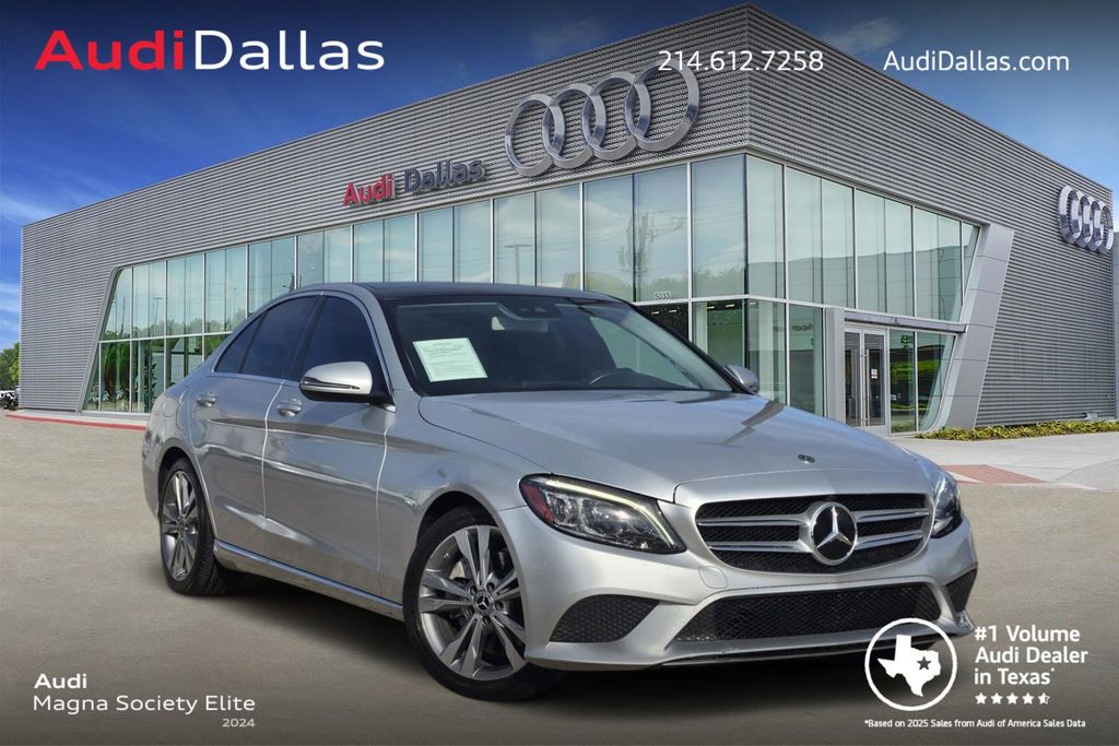 used 2020 Mercedes-Benz C-Class car, priced at $19,242