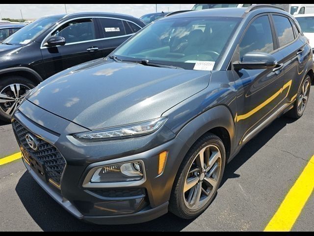 Thunder Gray 2018 Hyundai Kona SUV / Crossover Front-Wheel Drive 7-Speed Automatic