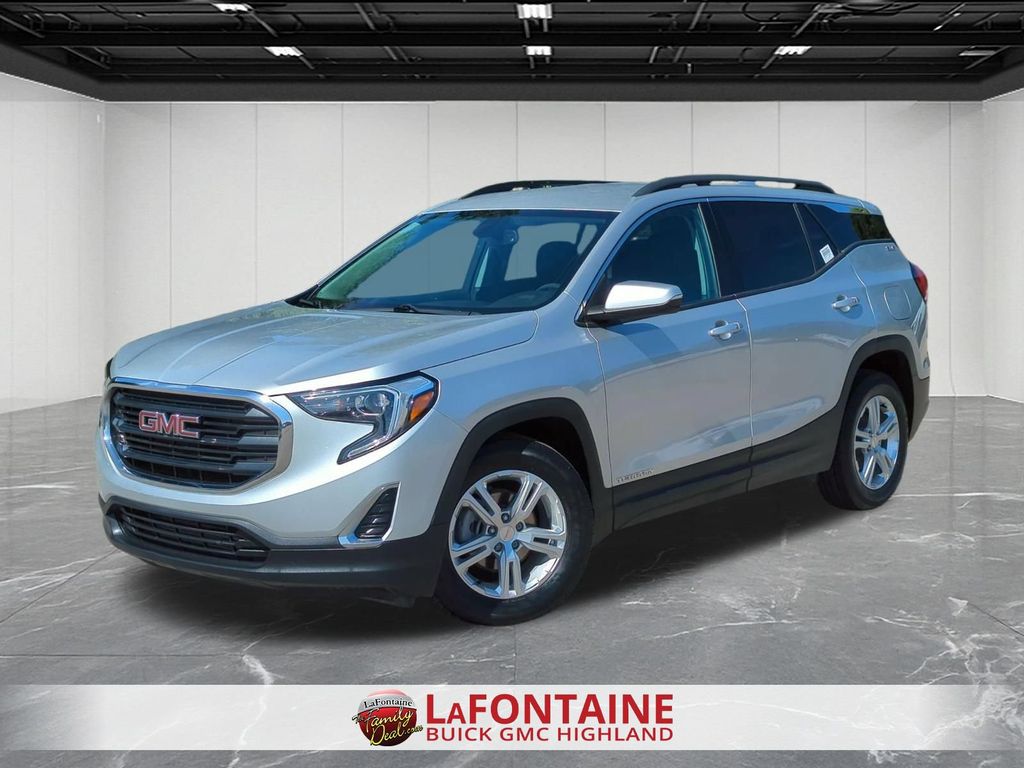 Quicksilver Metallic 2019 GMC Terrain SUV / Crossover Front-Wheel Drive 9-Speed Automatic
