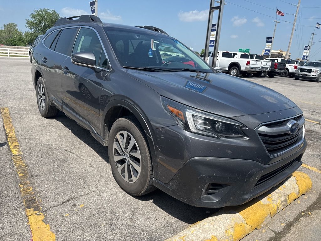 Magnetite Gray Metallic 2021 Subaru Outback Premium Crossover AWD SUV / Crossover All-Wheel Drive Continuously Variable Transmission
