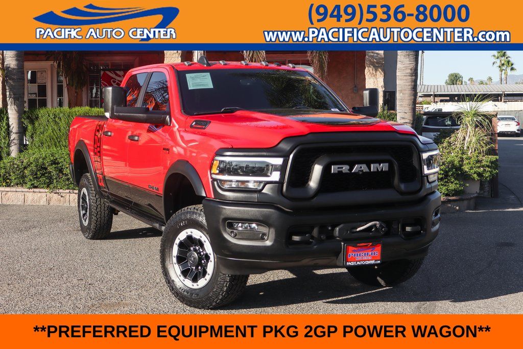 Flame Red Clearcoat 2022 RAM 2500 Pickup Truck Four-Wheel Drive 8-Speed Automatic