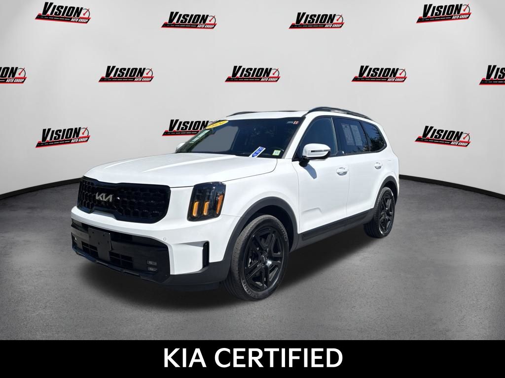 Glacial White Pearl 2024 Kia Telluride SUV / Crossover All-Wheel Drive 8-Speed Automatic