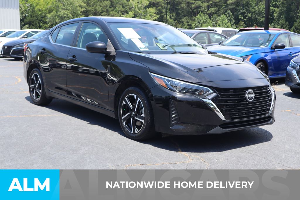 Used 2024 Black Nissan SV image 5