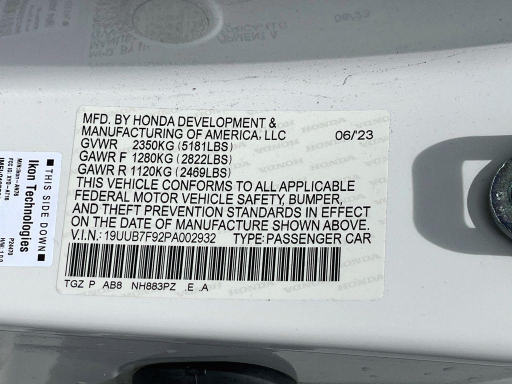 2023 Acura TLX Type S White at Texan Dodge Chrysler Jeep Ram