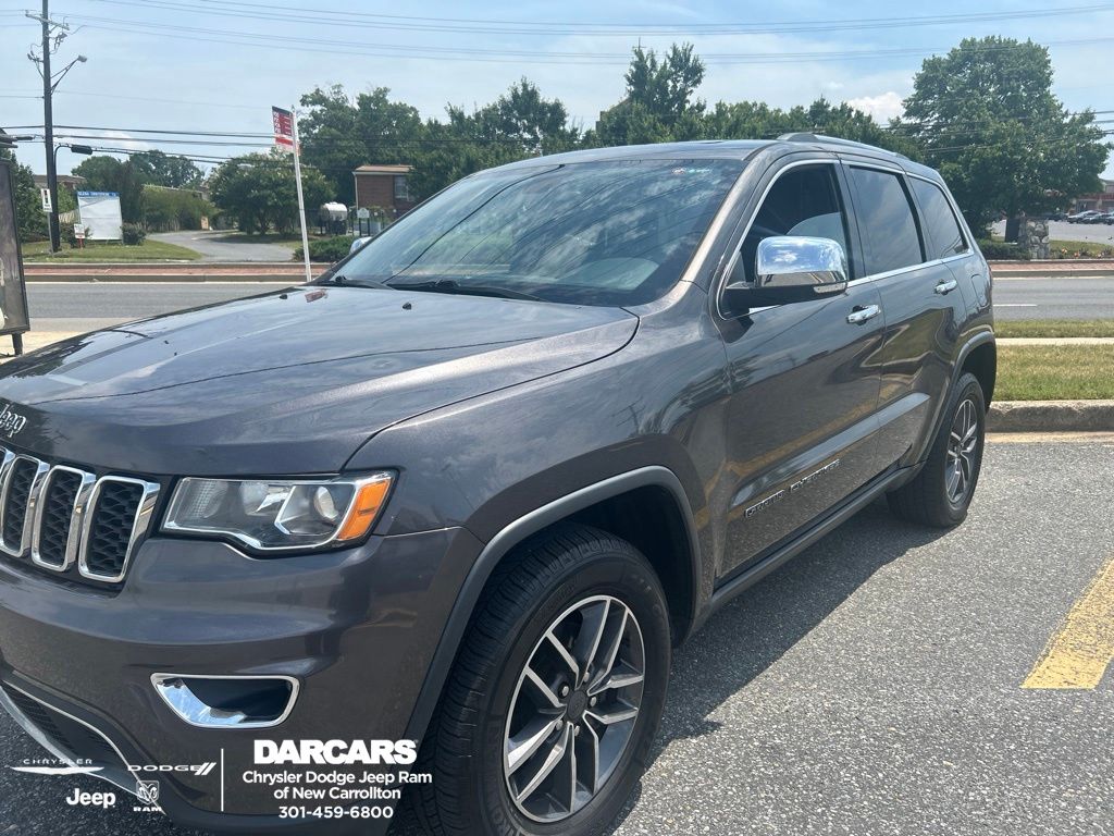 Gray (Granite Crystal Metallic Clearcoat) 2019 Jeep Grand Cherokee SUV / Crossover Four-Wheel Drive 8-Speed Automatic