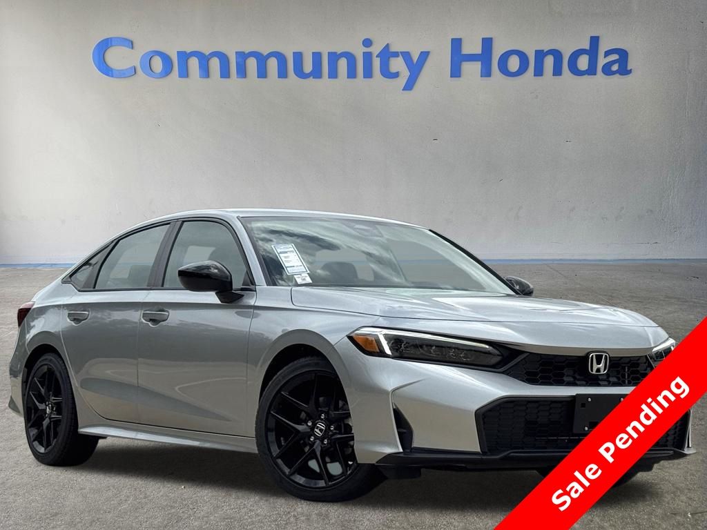 2026 Honda Civic Sport Silver at Emmons Autoplex
