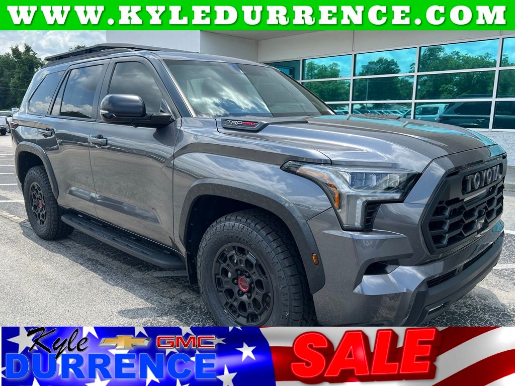 Magnetic Gray Metallic 2024 Toyota Sequoia SUV / Crossover Four-Wheel Drive Automatic