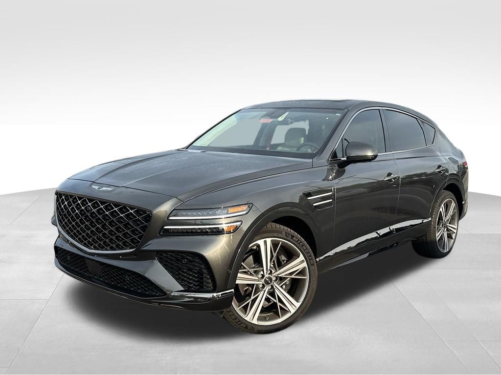 Makalu Gray 2025 Genesis GV80 Coupe Coupe All-Wheel Drive 8-Speed Automatic