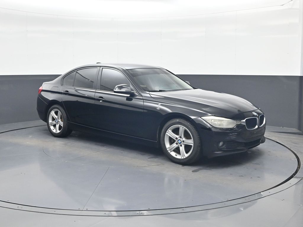 Jet Black 2015 BMW 3 Series 320i Sedan RWD Sedan Rear-Wheel Drive 6-Speed Manual