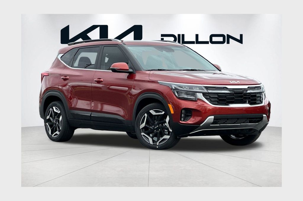 Mars Orange 2026 Kia Seltos SUV / Crossover All-Wheel Drive 8-Speed Automatic