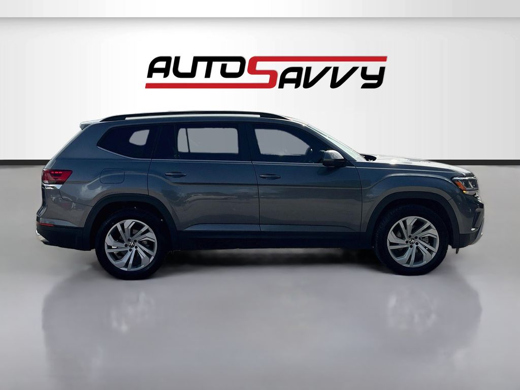 2021 Volkswagen Atlas 3.6L V6 SE w/Technology Gray at Bravo Nissan