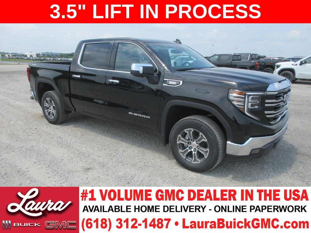 Onyx Black 2026 GMC Sierra 1500 Pickup Truck Four-Wheel Drive Automatic