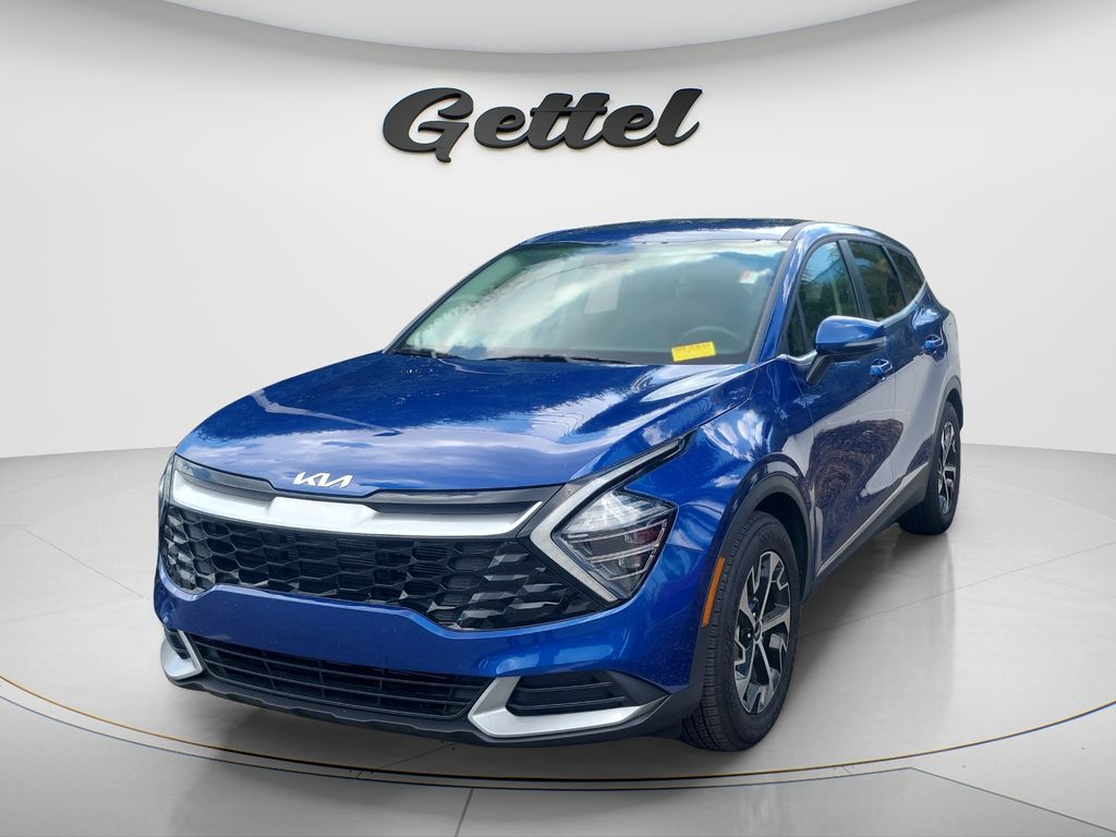 Used 2025 Blue Kia EX image 2