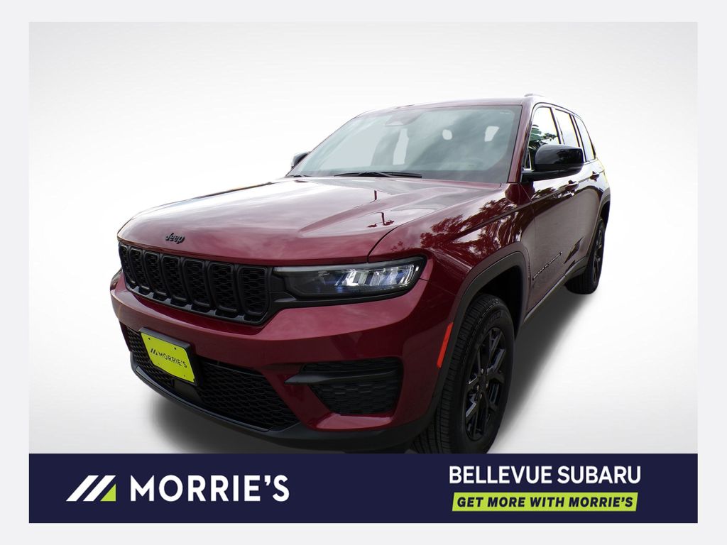 Velvet Red Pearlcoat 2024 Jeep Grand Cherokee SUV / Crossover Four-Wheel Drive 8-Speed Automatic