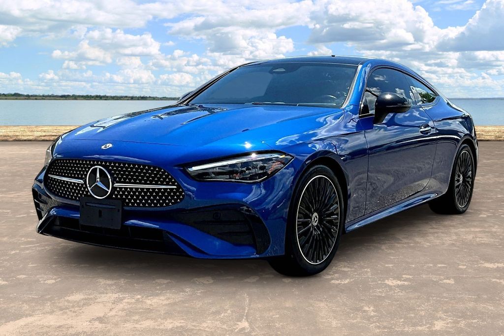Blue 2024 Mercedes-Benz CLE Coupe All-Wheel Drive 9-Speed Automatic