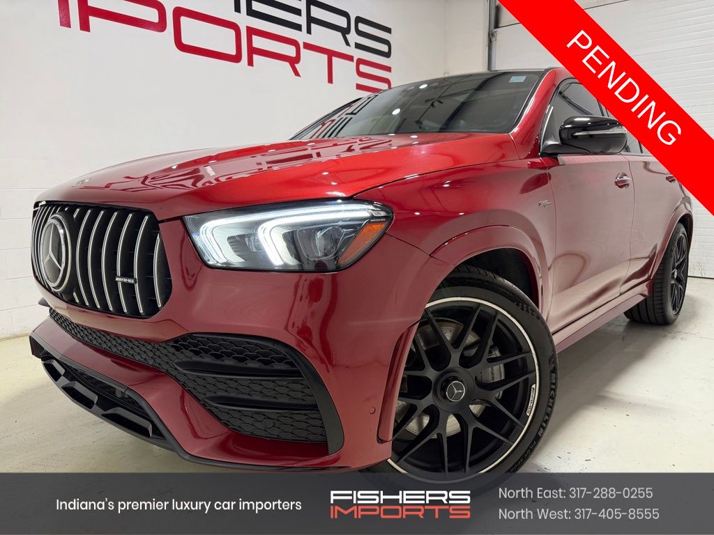 MANUFAKTUR Cardinal Red Metallic 2022 Mercedes-Benz GLE Coupe All-Wheel Drive 9-Speed Automatic