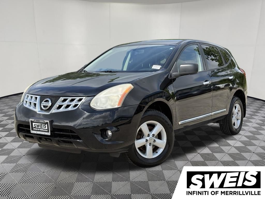 Super Black Metallic 2012 Nissan Rogue SUV / Crossover Front-Wheel Drive Continuously Variable Transmission