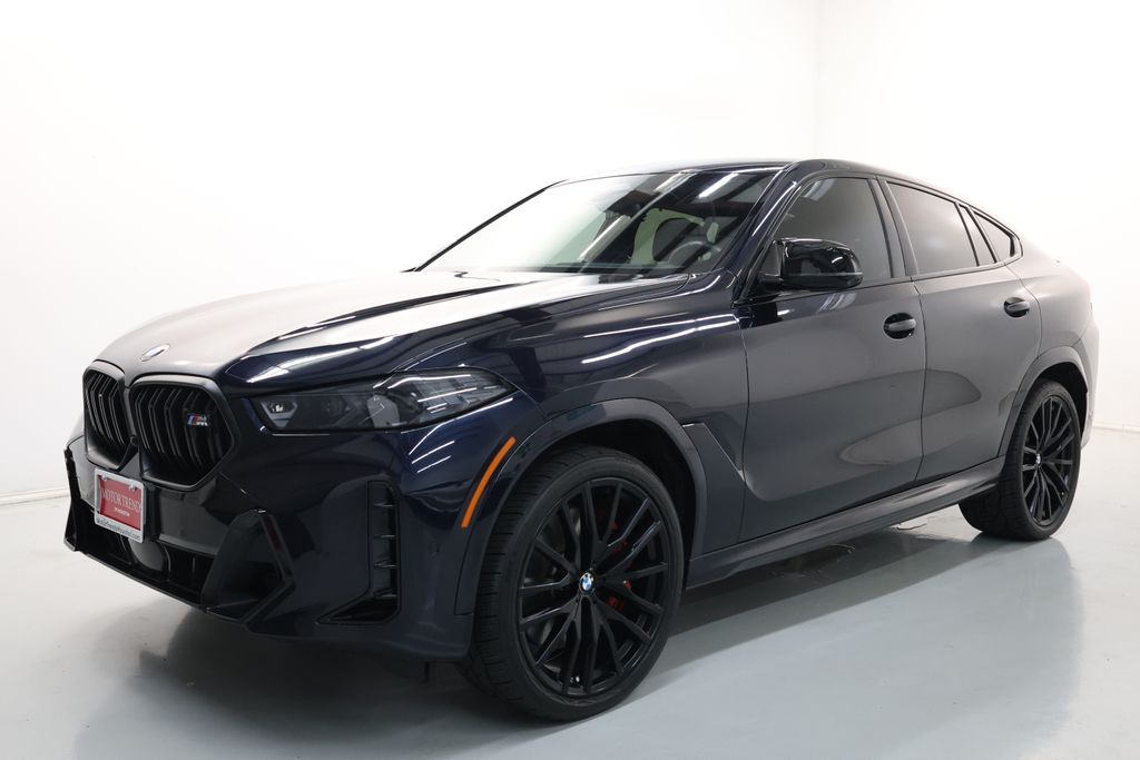 Carbon Black Metallic 2025 BMW X6 SUV / Crossover All-Wheel Drive 8-Speed Automatic