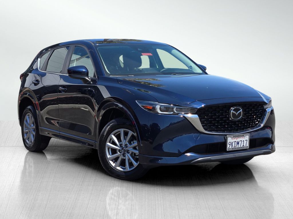 Crystal Blue 2024 Mazda CX-5 2.5 S Select AWD SUV / Crossover All-Wheel Drive 6-Speed Automatic