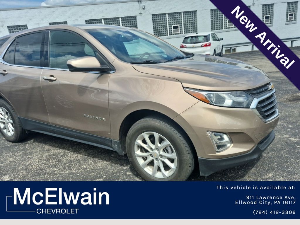 Sandy Ridge Metallic 2018 Chevrolet Equinox SUV / Crossover Four-Wheel Drive 6-Speed Automatic Overdrive