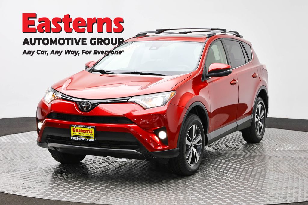 Barcelona Red Metallic 2017 Toyota RAV4 XLE AWD SUV / Crossover All-Wheel Drive 6-Speed Automatic