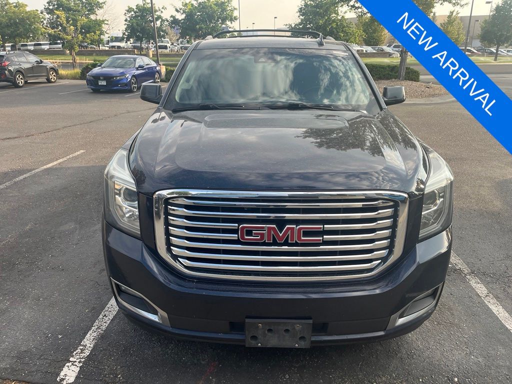 Dark Sapphire Blue Metallic 2018 GMC Yukon SUV / Crossover Four-Wheel Drive 6-Speed Automatic Overdrive
