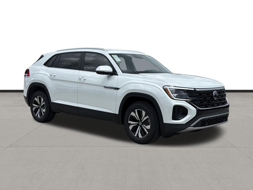 2026 Volkswagen Atlas Cross Sport 2.0T SE White at DeMontrond Auto Country