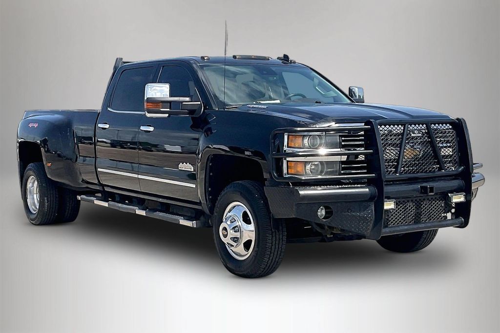 Black 2016 Chevrolet Silverado 3500HD Pickup Truck Four-Wheel Drive 6-Speed Automatic
