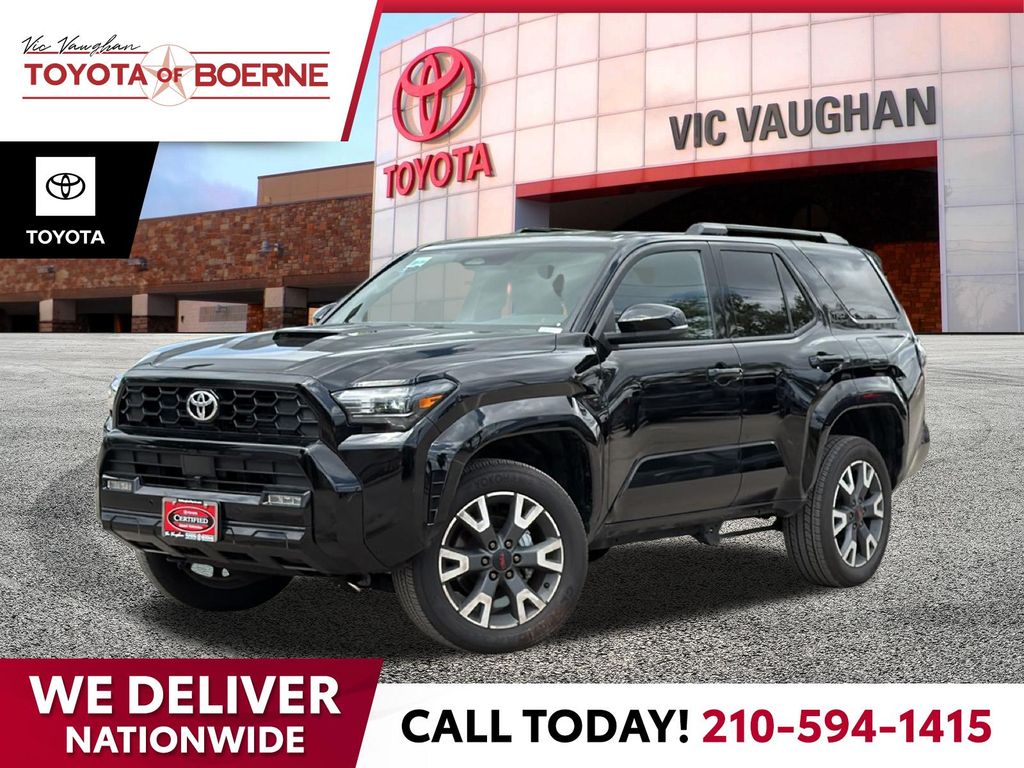Black 2025 Toyota 4Runner TRD Sport 4WD SUV / Crossover Four-Wheel Drive 8-Speed Automatic