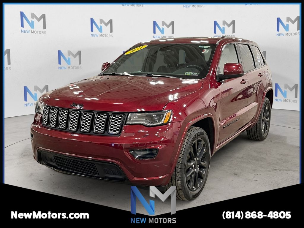 Velvet Red Pearlcoat 2021 Jeep Grand Cherokee SUV / Crossover Four-Wheel Drive 8-Speed Automatic