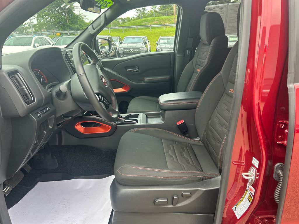 2025 Nissan Frontier PRO-4X Red at South Hills Kia