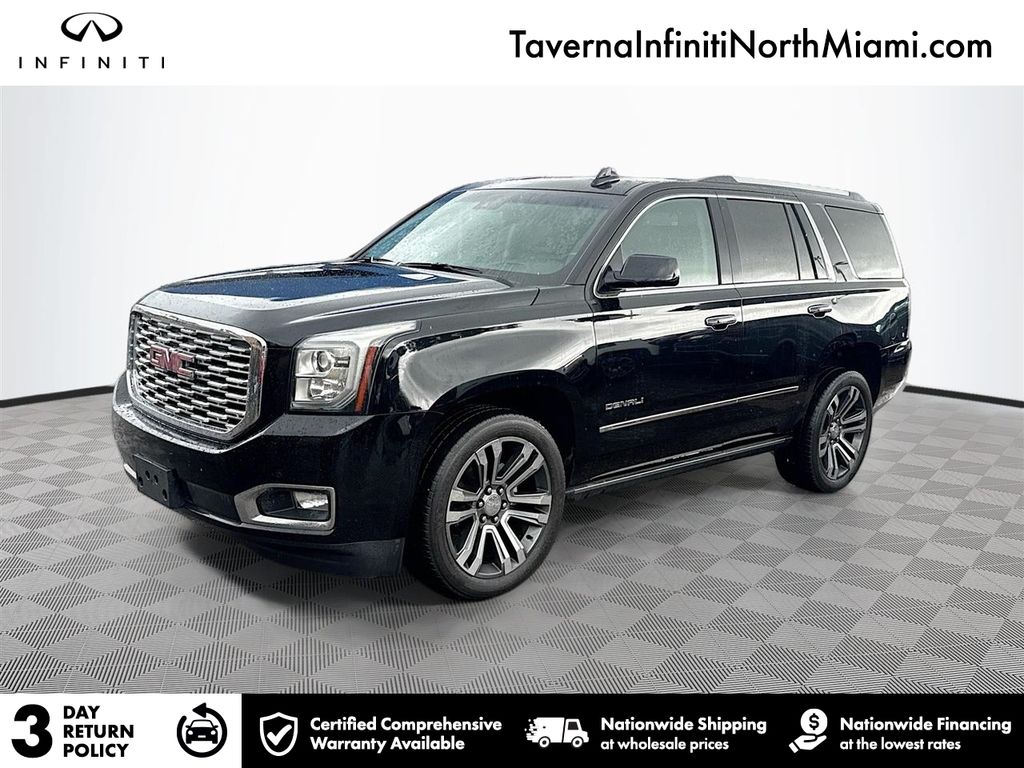 Onyx Black 2018 GMC Yukon SUV / Crossover Four-Wheel Drive