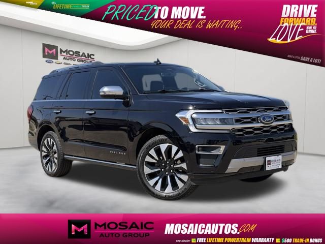 Black 2024 Ford Expedition SUV / Crossover Four-Wheel Drive Automatic