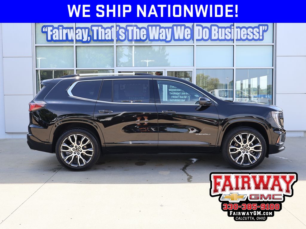 Black (Ebony Twilight Metallic) 2027 GMC Acadia SUV / Crossover Four-Wheel Drive 8-Speed Automatic