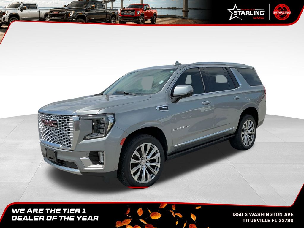 Sterling Metallic 2023 GMC Yukon SUV / Crossover Four-Wheel Drive