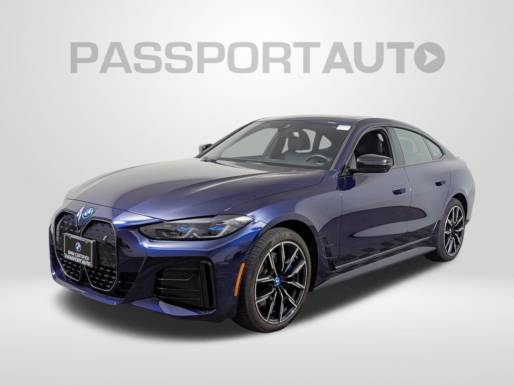 Tanzanite Blue II Metallic 2024 BMW i4 Sedan Rear-Wheel Drive Automatic