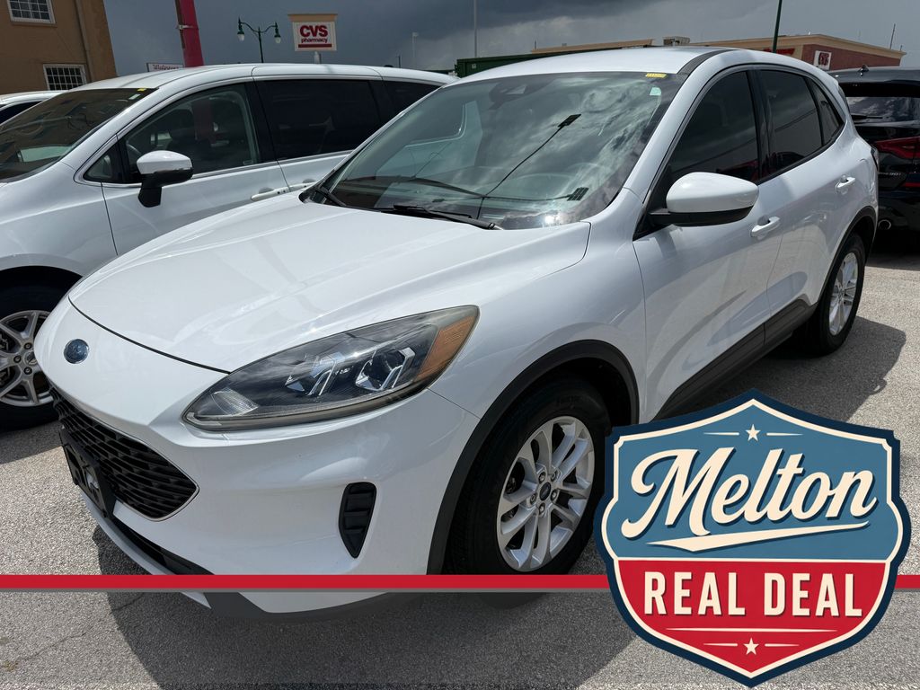 Oxford White 2020 Ford Escape SUV / Crossover Front-Wheel Drive 8-Speed Automatic