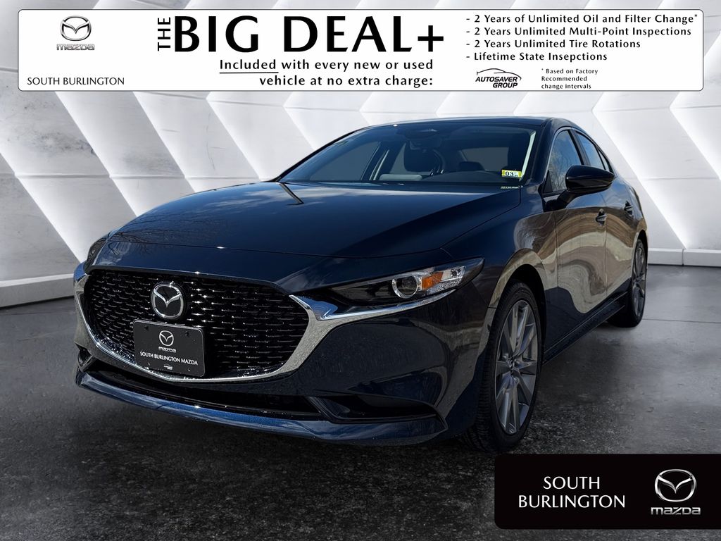 Deep Crystal Blue Mica 2026 Mazda MAZDA3 2.5 S Preferred Sedan FWD Sedan Front-Wheel Drive 6-Speed Automatic