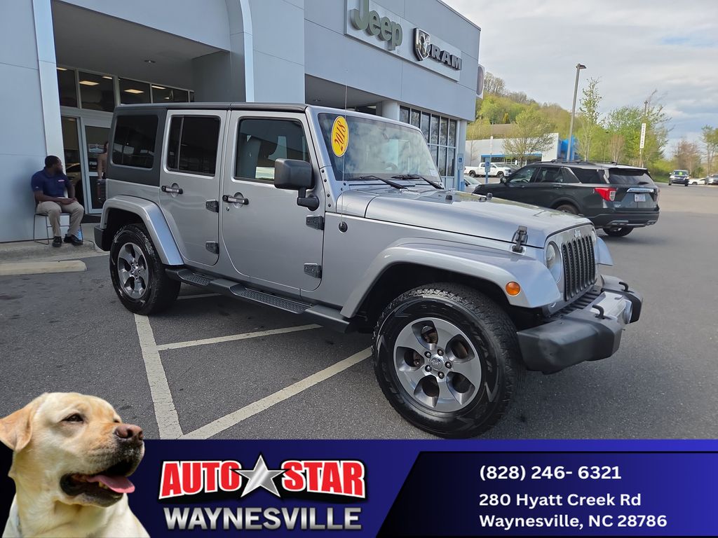 used 2018 Jeep Wrangler JK car, priced at $20,292