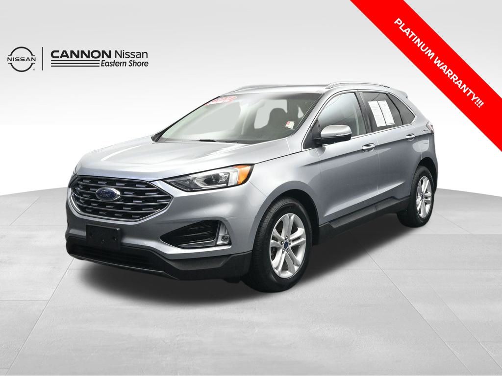 Silver Metallic 2020 Ford Edge SEL AWD SUV / Crossover All-Wheel Drive 8-Speed Automatic
