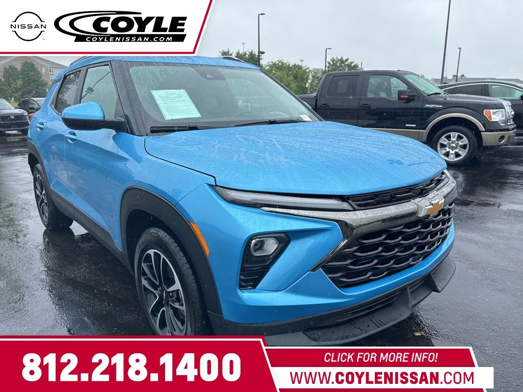 Marina Blue Metallic 2025 Chevrolet Trailblazer SUV / Crossover Front-Wheel Drive Continuously Variable Transmission