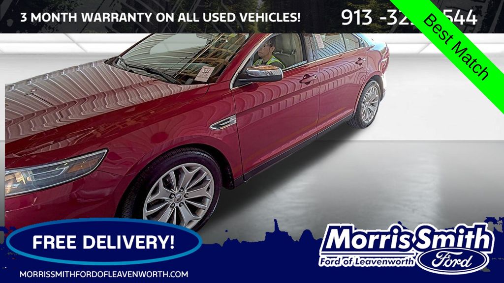 Ruby Red Metallic 2014 Ford Taurus Sedan Front-Wheel Drive 6-Speed Automatic