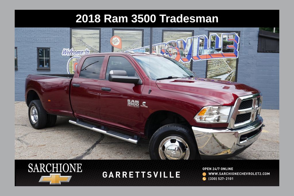 2018 RAM 3500 Tradesman Crew Cab LB DRW 4WD   