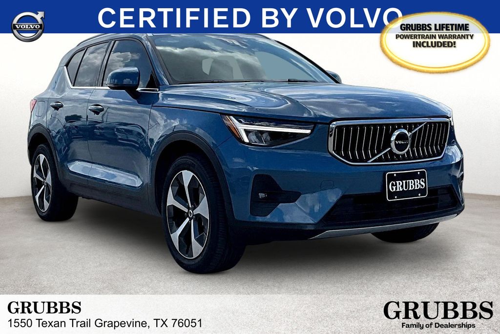 Fjord Blue Metallic 2023 Volvo XC40 B5 Plus Bright Theme AWD SUV / Crossover All-Wheel Drive Automatic