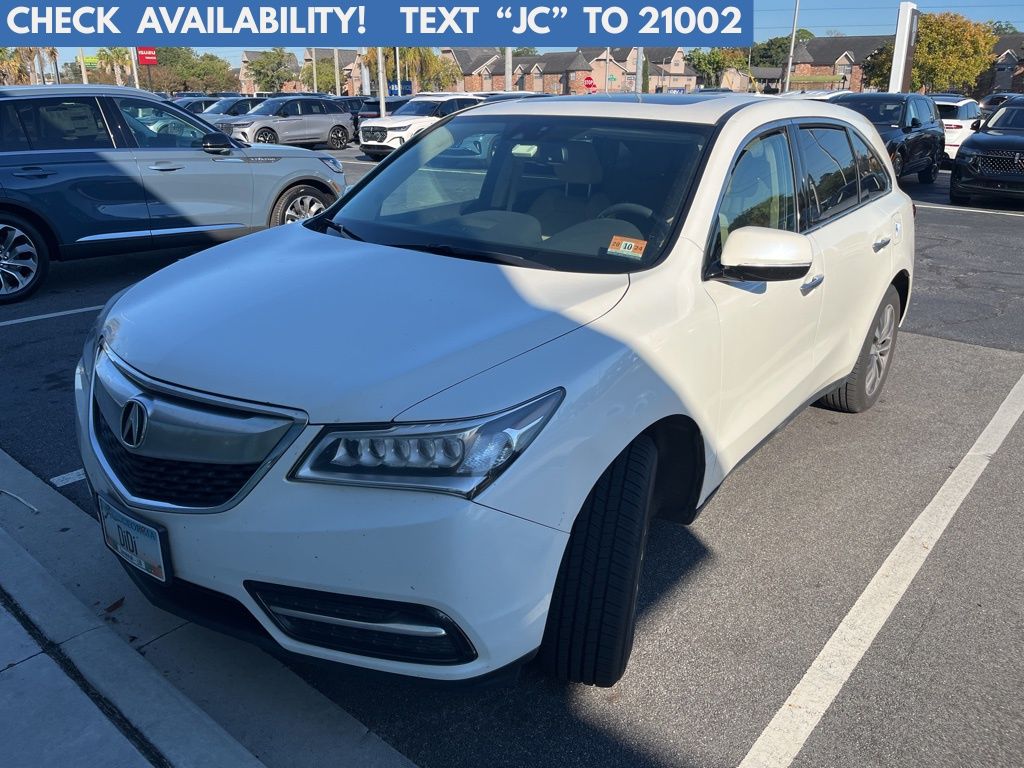 2014 Acura MDX Technology Package